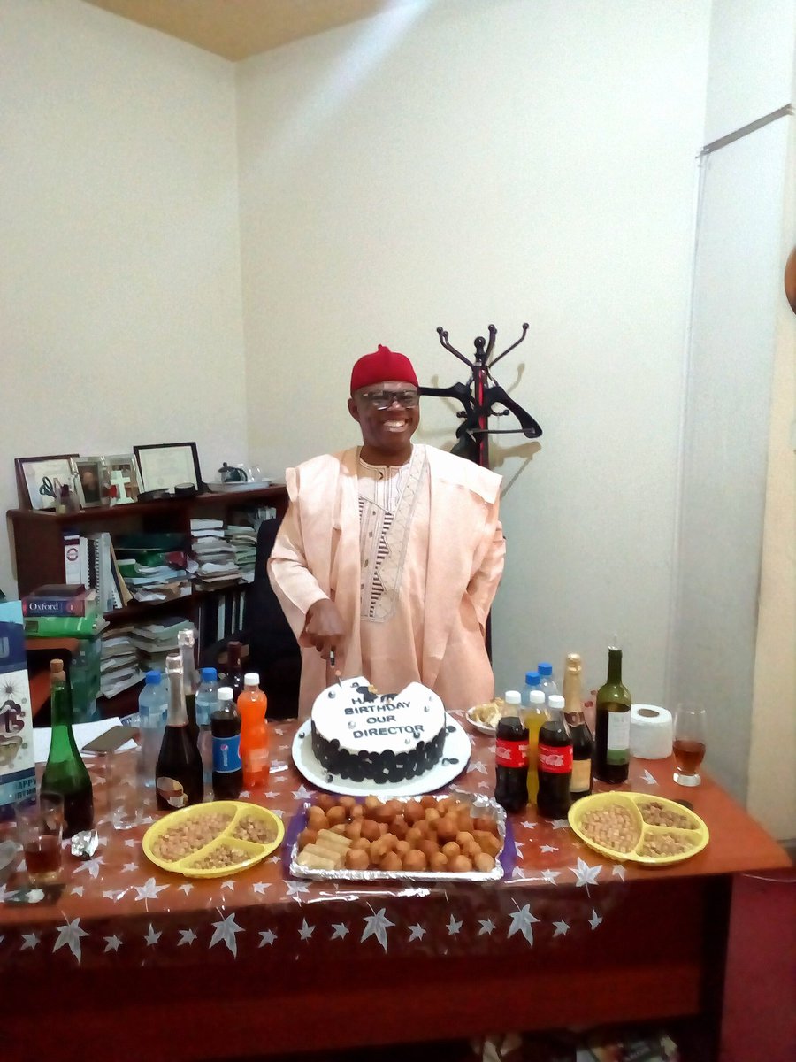 NESREANigeria's tweet photo. The @dgNESREA, management and staff of the agency wish you @VOjogbo  our Director Planning Policy Analysis a Happy Birthday https://t.co/EQ2AXtS2CM