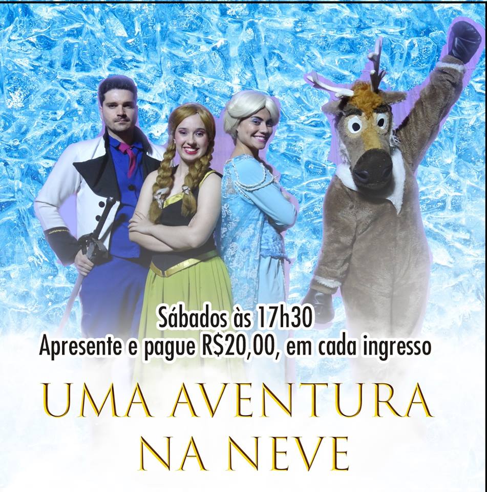 Tchesco2017's tweet photo. Programação infantil para o final de semana no teatro Bibi Ferreira:
Sábado
O Circo da Patrulha - 15h
Os Três Porquinhos - 16h15
Uma aventura na neve - 17h30
Domingo
Dudinha e Mariana e a Galinha Pintadinha - 15h;
- A Bela e a Fera - 17h30 https://t.co/G5zpxzso8T