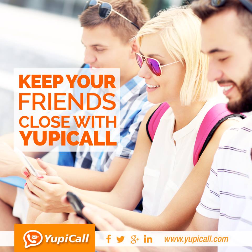 YupiCall's tweet photo. Keep your friends close with YupiCall. https://t.co/rg1hmLCKNp