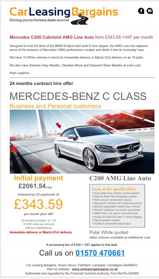 Carleasing_'s tweet photo. Amazing deals on Mercedes C Class Cabriolet but there are only 10 left @KinmelBayMotors @Hardingautos @conspec_  @PenkhullService @DevlinMotors @STEFANOSBARBERS @DackMotorGroup https://t.co/qoeE9p47N8