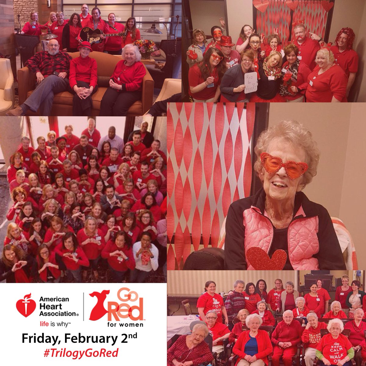 #GoRed #TrilogyGoRed