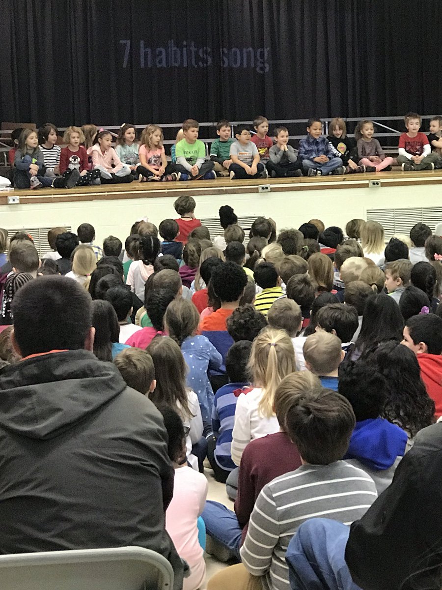 It’s leadership day at Bon Air!! Growing future leaders! <a href="/BAES_Principal/">Bon Air Elementary</a> #LeaderInMe #7HabitsSong <a href="/TheLeaderinMe/">The Leader in Me</a>