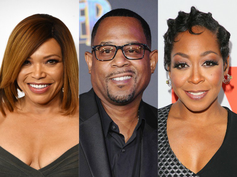 Bossip's tweet photo. WZUP?! WZUP?! WZUP?! Martin, Gina and Pam Reunite And Tease The Hell Out Of ‘Martin’ Comeback [Video] https://t.co/aNp6HJwJpg https://t.co/0ZBVC2oTz6