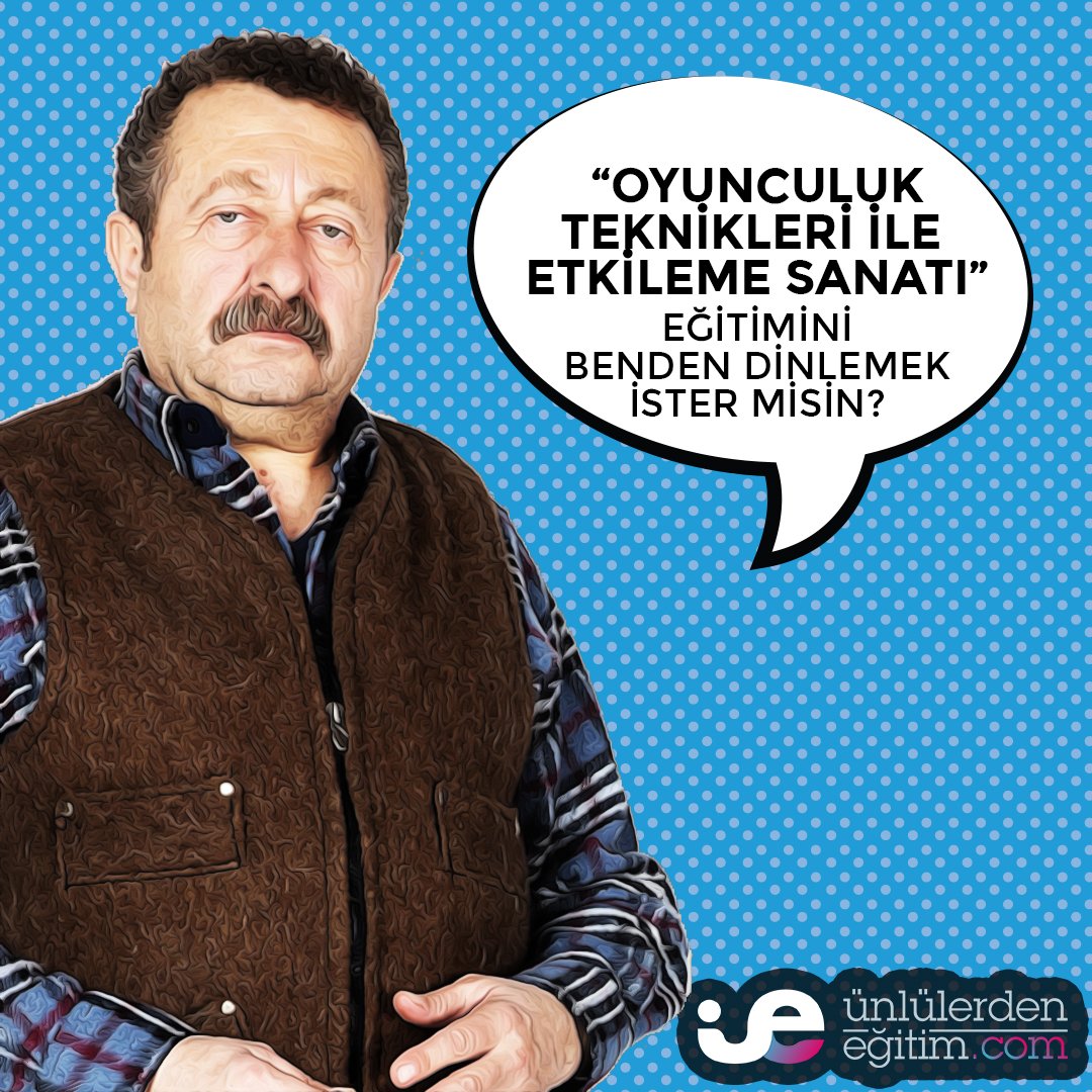 Erkan CAN'dan 'Oyunculuk Teknikleri ile İnsanları Etkileme Sanatı' eğitimini hemen izlemek için: unlulerdenegitim.com/unluler/erkan-…
💻 Online Eğitim
🎓 Adınıza özel eğitmen imzalı sertifika
🔔 Sadece 29.90tl
#kişiselgelişim #oyunculukteknikleri #enünlüeğitimplatformu #erkancan