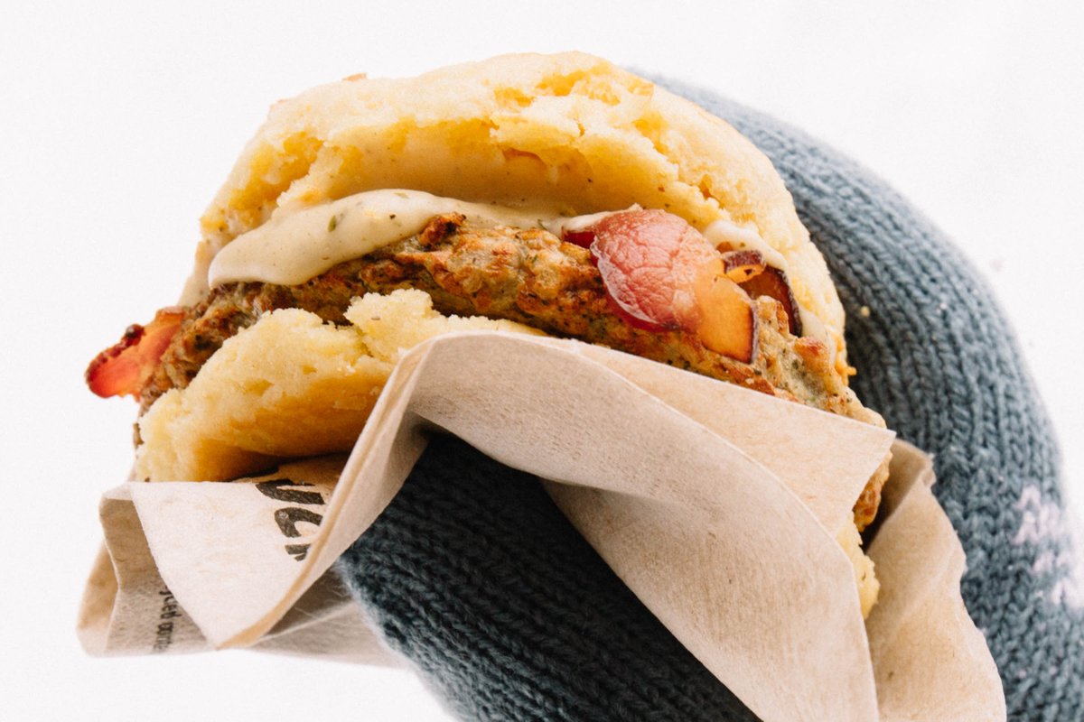 Starbucks Coffee on Twitter "The Southern Style Chicken Sausage & Bacon Biscuit is available in