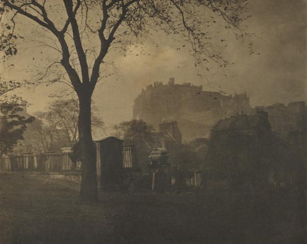 NatGalleriesSco's tweet photo. Edinburgh is one of the most haunted cities in the world, with an abundance of ghostly graveyards, spooky cellars &amp; eerie alleyways. 

In the spirit of that, here's Dan Dunlop's great photograph of Edinburgh Castle from Greyfriars. 📷 https://t.co/HKOFOWUsxO https://t.co/ffaoMaxTJi