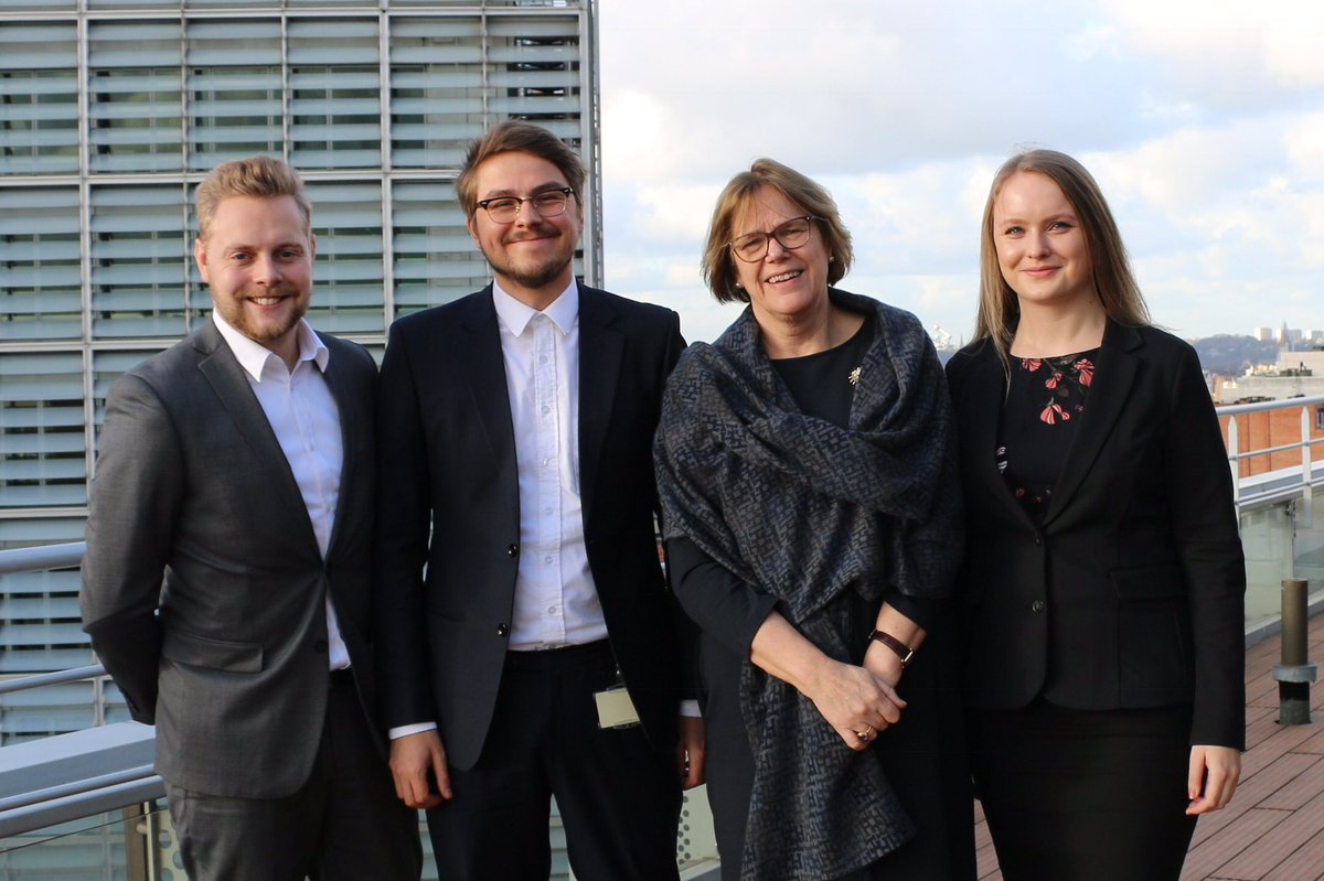 sletnes's tweet photo. Plsd to welkome three new trainees to Norway House. A   very positive addition to the great team  @NorwayEU. https://t.co/7rcVo36zHN