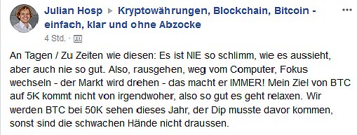 CryptoCoinKong's tweet photo. #julianhosp muss es ja wissen... ;-) #bitcoincrash #bitcoin #tron #trx #HODL https://t.co/aYjFAmgQhs
