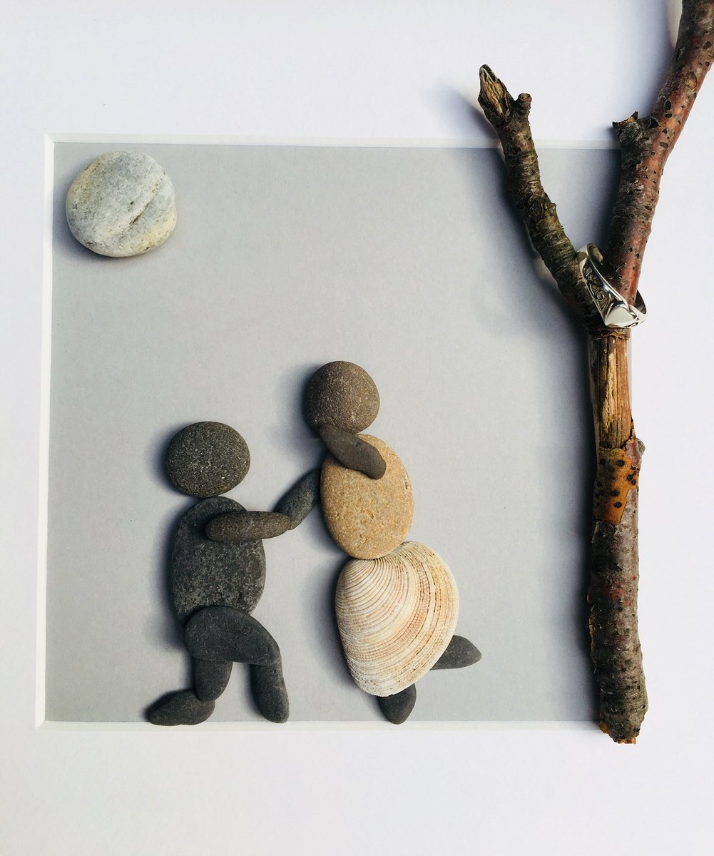 pebblemade's tweet image. Thinking of proposing this Valentine’s Day? #proposal #pebbleart #uniqueproposal #valentinesday #valentinesproposal #wedding ❤️💍