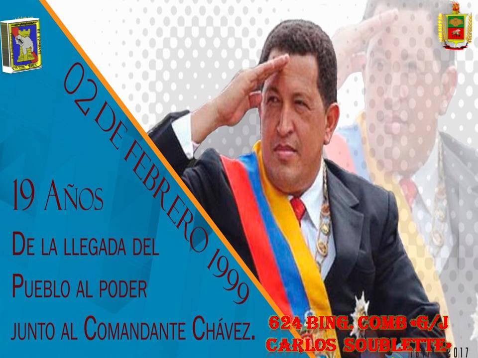 #2Feb. Chávez: ”Juro delante de Dios, juro delante de la Patria, juro delante de mi pueblo que sobre esta moribunda Constitución impulsaré las transformaciones democráticas necesarias para que la República nueva tenga una Carta Magna adecuada a los nuevos tiempos. ¡Lo Juro!".