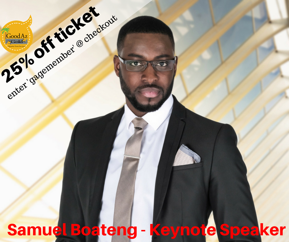 gagecic's tweet photo. Don't miss the chance to see Samuel Boateng on 3rd Feb in #Lambeth.The award-winning #Sales expert was chosen to appear on the #Apprentice2016. Samuel also currently runs several projects to develop #Startups & support for entrepreneurs. Get tickets now @ https://t.co/JO9d5Iuunr https://t.co/mtw8cCbSwY