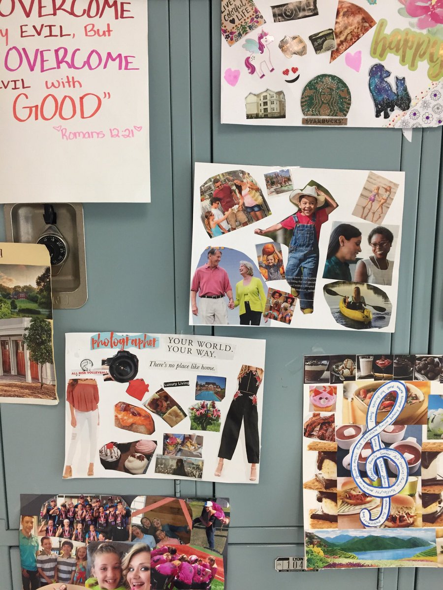 read7_RCMS's tweet photo. Reading “The Giver” this quarter. Students made some awesome utopia collages! https://t.co/xkrdl2I76F