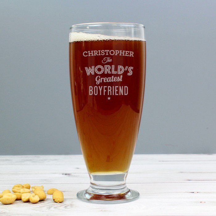 PERSONALISED World's Greatest Boyfriend / Husband Glass
See it here >> bit.ly/2DX3YGm

Perfect #Valentines Day #giftforhim 
Personalise with a name and a role (e.g. boyfriend, husband etc).
#ValentinesDay #giftideas #love #giftshop #UKBizHour #BritHour #eshopsuk #ukbiz