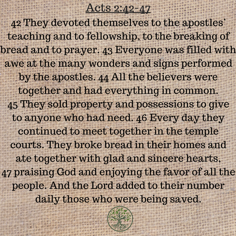 ArborChurch's tweet photo. The description of the first church ought to describe all churches because the Leader of the first church is supposed to be the Leader of all churches. #Acts #Jesus #Biblicalcommunity https://t.co/aUA691hLQE