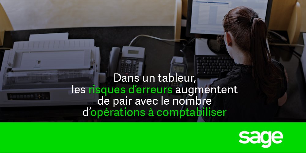 SageFrance's tweet photo. #TPE : pourquoi arrêter de gérer votre #comptabilité sous #tableurs ? https://t.co/uR2CtI15De