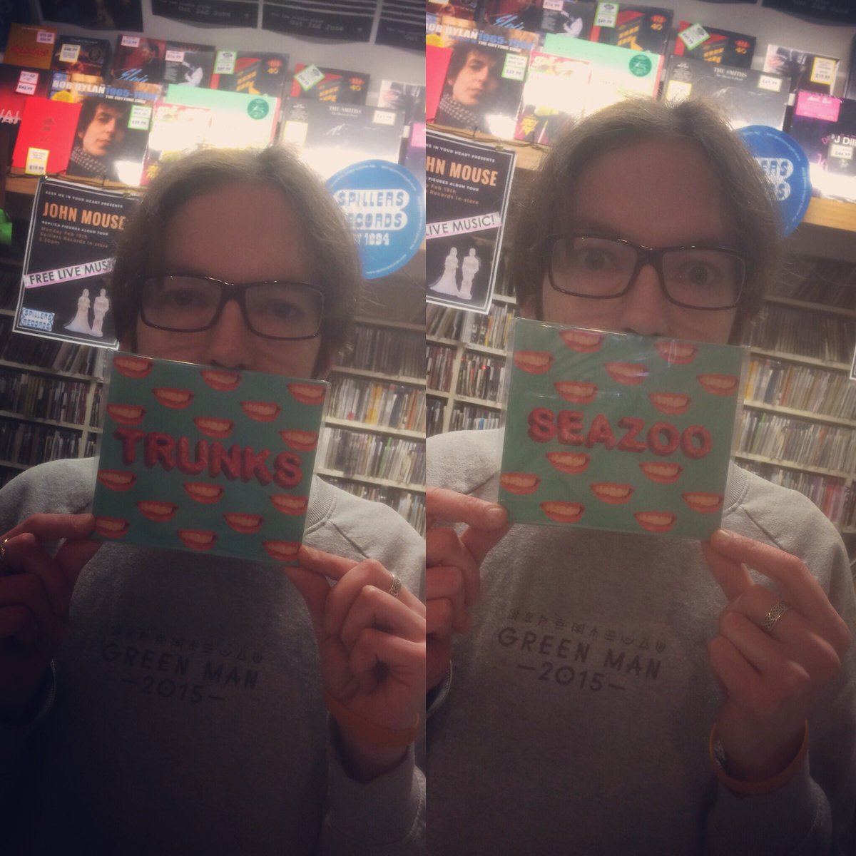 JustinYeahhhh's tweet photo. Got #seazoo #trunks album today @spillersrecords @grafmcgraf @seazooband #seabrew #teazoo BEEN EAGERLY AWAITING THIS 🍾 https://t.co/oL8p8QcPFm