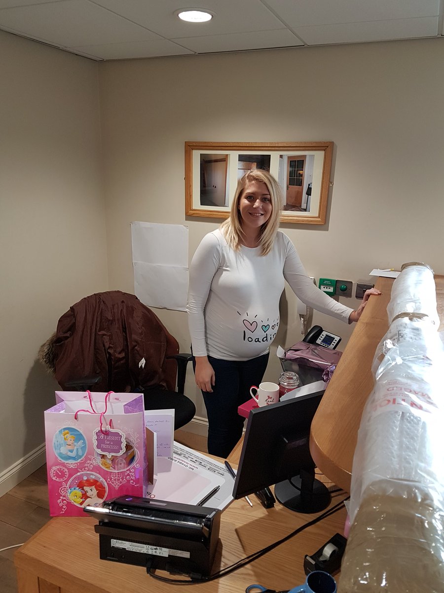 HareAndRansome's tweet photo. @AmandaClaireC2 have a wonderful maternity leave. See you in a few months! #TheJoineryWorks (but not as efficiently of course!) https://t.co/vzsLw38uq7