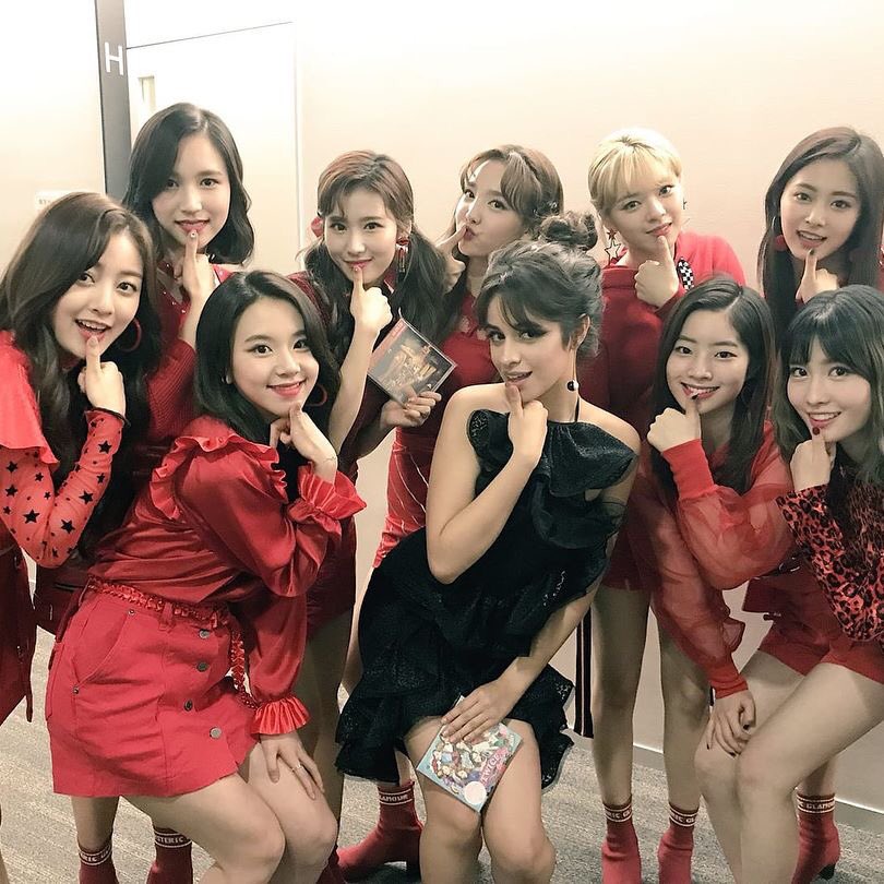 sonymusicsg's tweet photo. .@JYPETWICE &amp; our boo @Camila_Cabello ready to break the internet 🔥🔥🔥 https://t.co/TZOEzp7yq9 https://t.co/svImJHRfUp