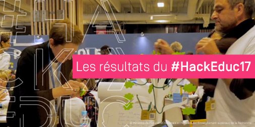 reseau_canope's tweet photo. ‼️ #HackEduc17 est le hackathon pédagogique proposé au salon #EducatecTice 2017 : les projets primés sont dévoilés !
Découvrez-les ➤➤➤ https://t.co/NHhDPwoTKA #ÉcoleNumérique #Innovation https://t.co/LonpG0GNa4