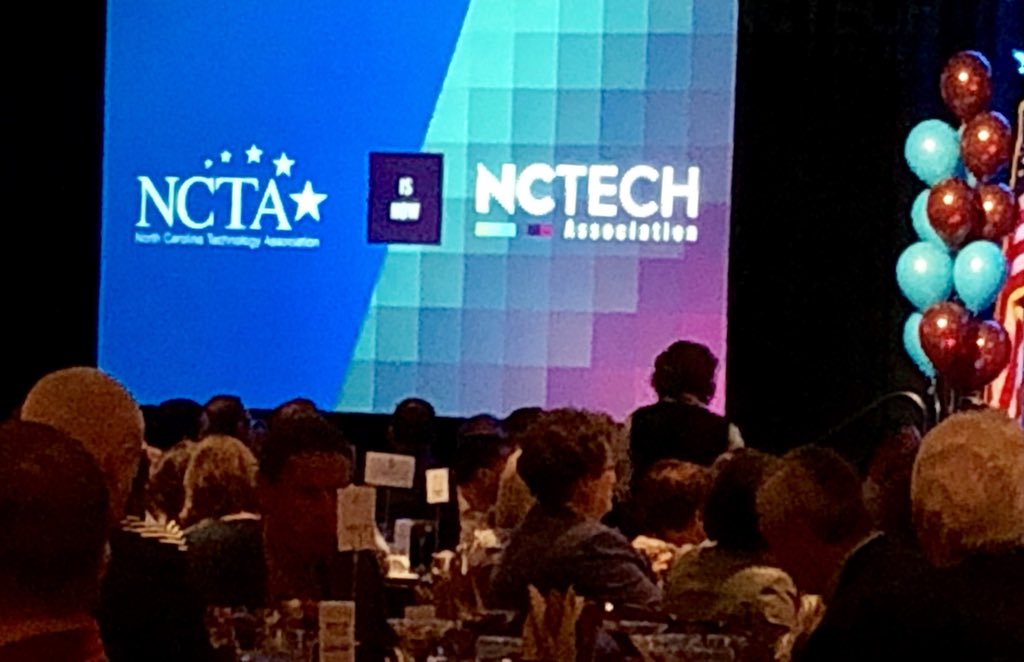 blaineschultz7's tweet photo. Well attended event in Charlotte covering top technology topics for 650+ companies representing over 200,000 employees in North Carolina @NCTA #outlookfortech https://t.co/A3kgWoqham