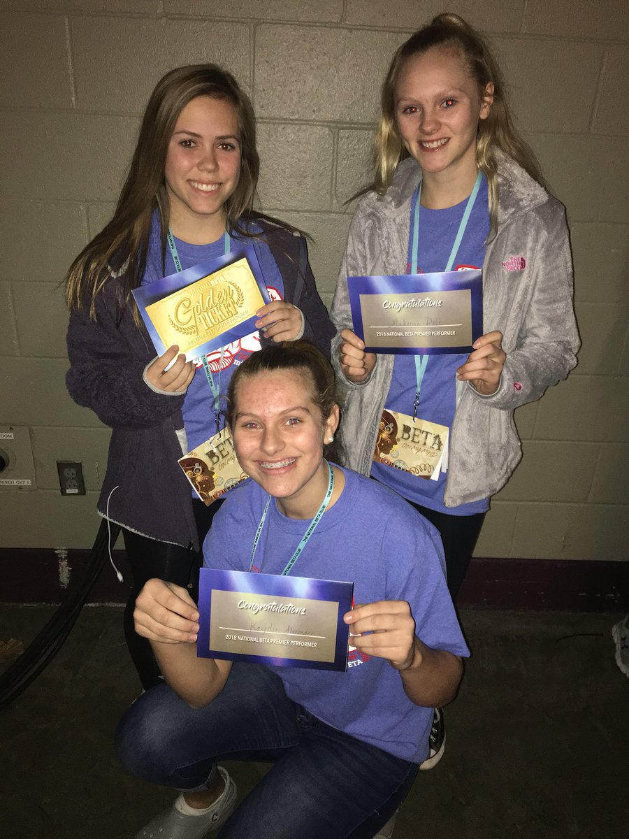 mrs_BEARD01's tweet photo. I am SO, SO excited for these three young ladies. They were chosen as Premier Performers during the open ceremonies at Nationals this summer. 💃🏼👏🏼💃🏼👏🏼💃🏼 #shareFSMS https://t.co/l1x24xaN07