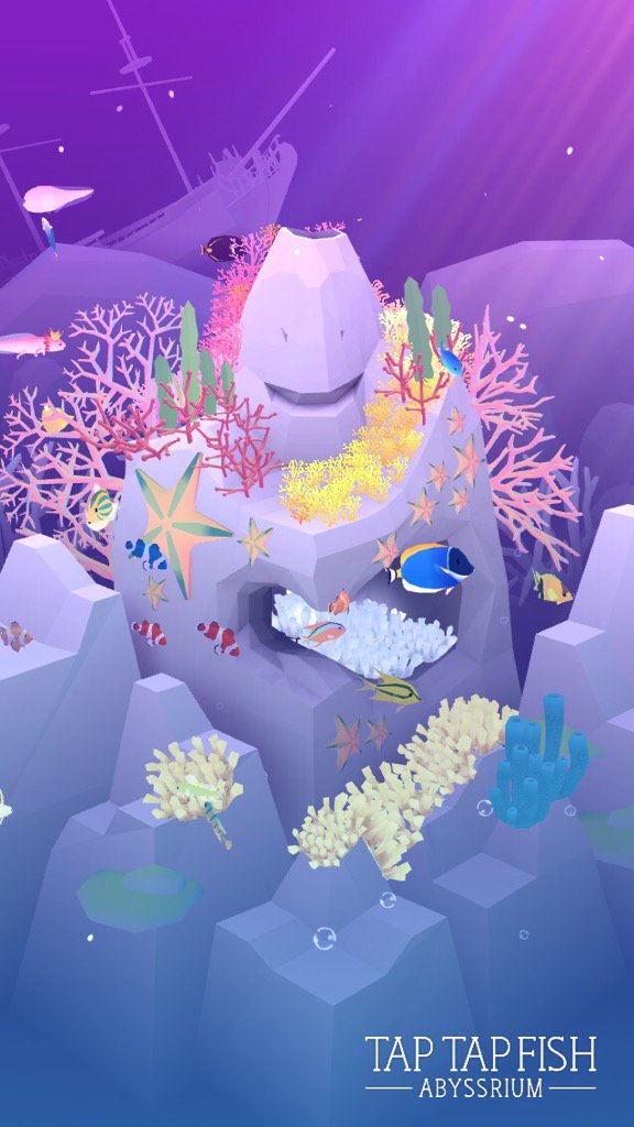 AnnabelClercq's tweet photo. My AbyssRium:) 
#taptapfish
Download: https://t.co/5vwVbV3fHy https://t.co/I3ALpGDdk5