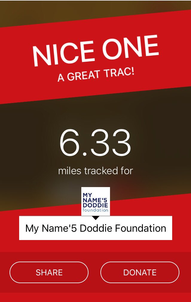 Wow! over 100 people signed up for @DoddieGump in the first few hours. The first tracs and the first donations coming in for <a href="/MNDoddie5/">My Name'5 Doddie Foundation</a> ... this could be epic! #DoddieGump
