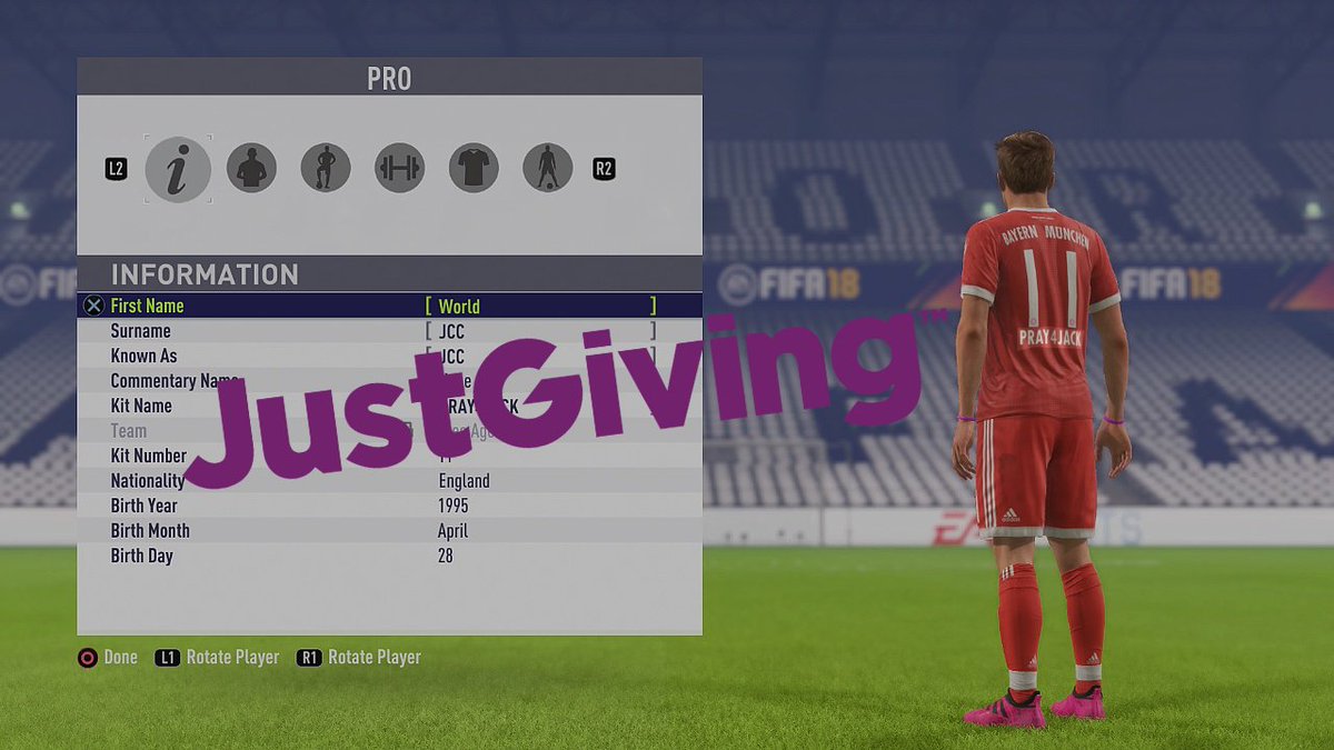 WorldofJCC's tweet image. This is what community is all about. Take 5 minutes out of your day to change someone elses. This video explains everything pro clubs community: youtube.com/watch?v=4wrROQ…

#PrayForJack #ProClubs