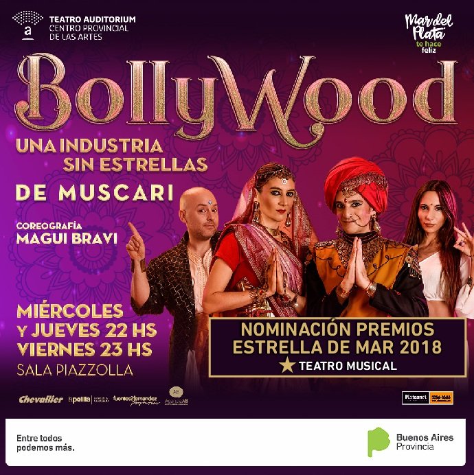 auditoriumrs's tweet photo. Esta noche hay una nueva cita con @Bollywood_OK nominado al #estrellademar2018 https://t.co/E2WAxGSEmO