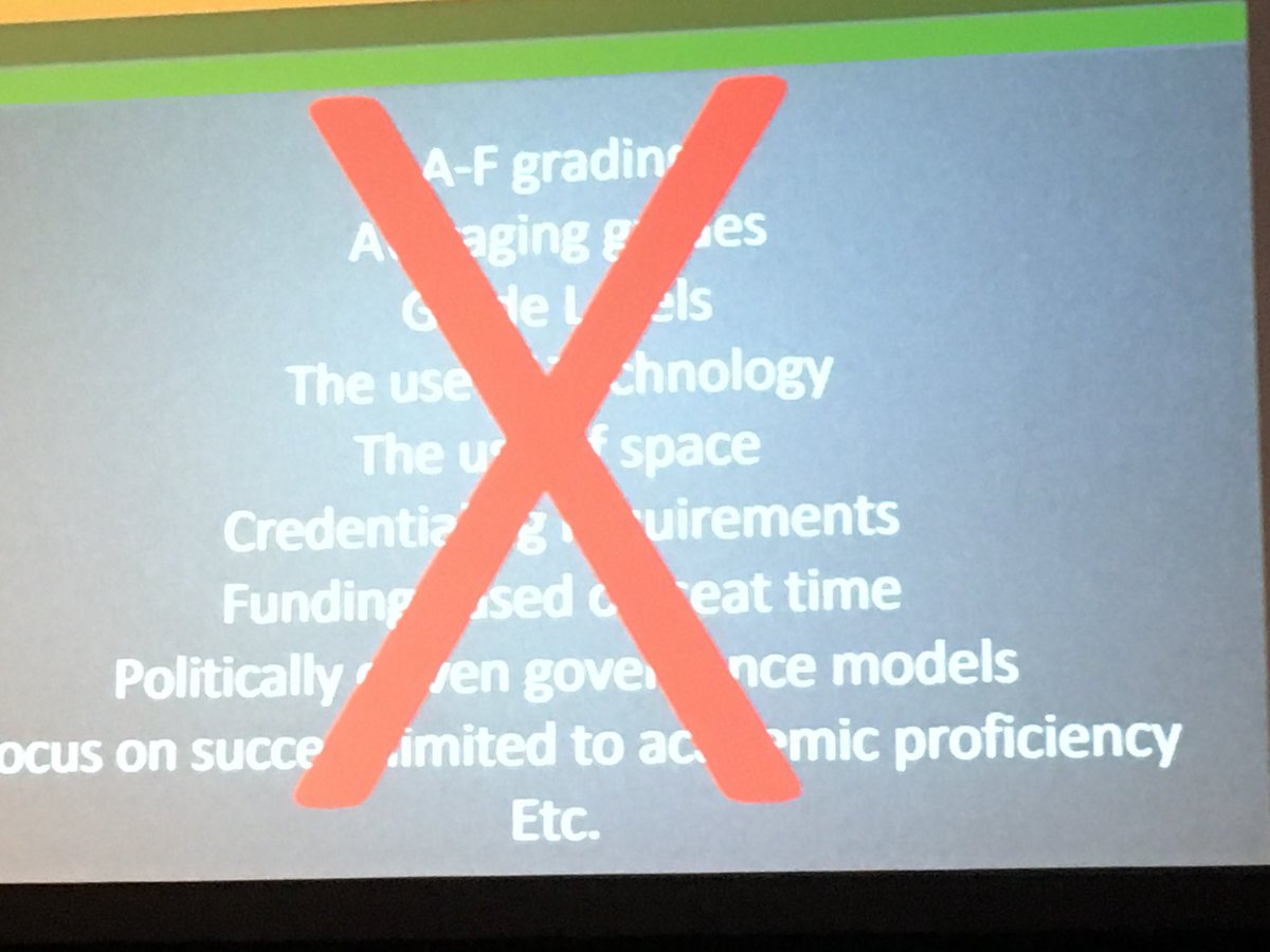 MGeoghegan22's tweet photo. #learnlaunch18 Have to get rid of traditional educational ways. Have to have a learner centered vision. Make it so students want to come back the next day. @TomTrooney @LearnLaunch keynote https://t.co/Zwl42J3tfc