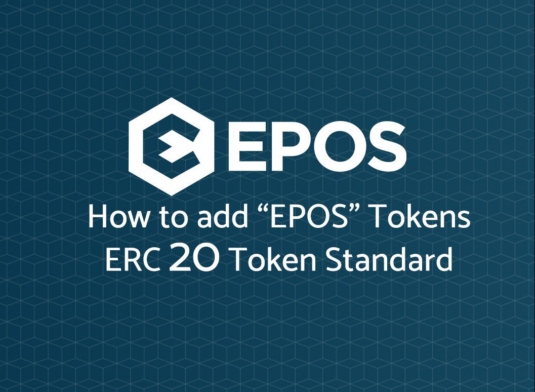 EPOS_Token's tweet image. 🔺Hello EPOS-Community!🔺

On the MyEtherWallet Dashboard, click add custom tokens.

It opens a new field where you have to enter the token contract adress, token symbol and decimal.