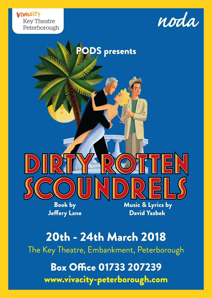 SarahShackell's tweet photo. @RufusHound Sorry to keep bugging you but please can you retweet this photo. It’s a fantastic show that you were in so would be great to get a retweet #pods #dirtyrottenscoundrels #amdram https://t.co/7SH84IRzhR