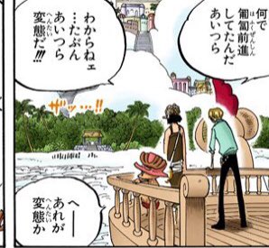細かすぎるエンジェルビーチレポ

・3人なんかやってるしサンジ君聞いてない
・くわっが可愛い
・フランキーに出会う前の変態の概念
・とっさにナチュラルにナミをかばう船長 
