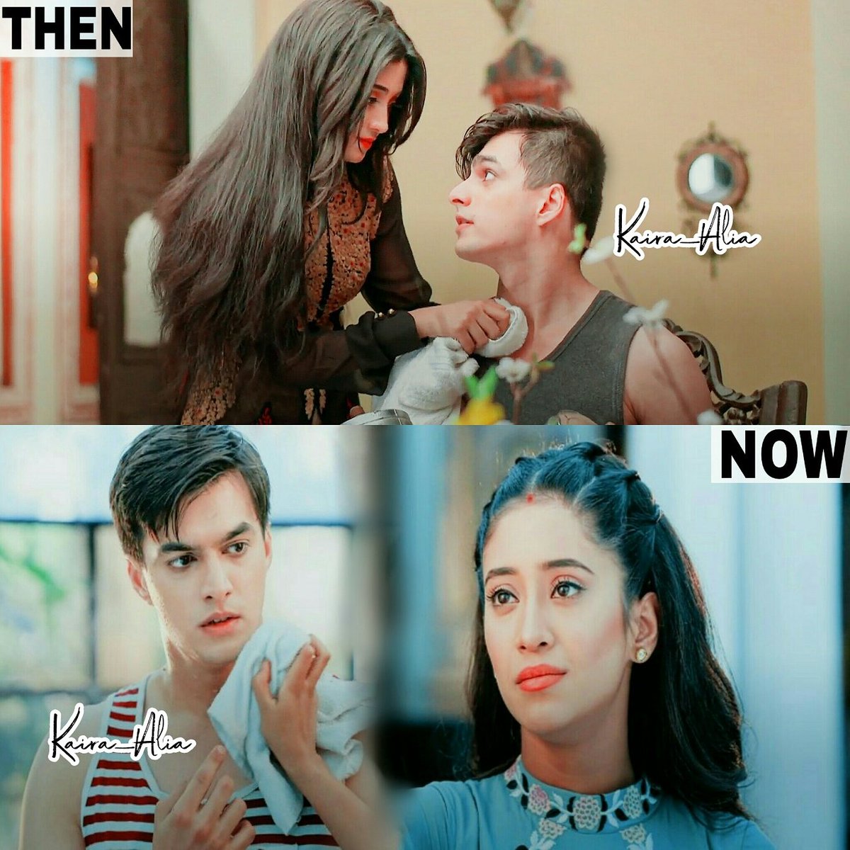 Alia___Tweets's tweet photo. Then Vs Now Maybe?!💖
I Found These Two Scenes Very Similar🙈
.
#Kaira #CoupleGoals #SoulMates
_______________________________
@momo_mohsin 
@shivangijoshi10 
@Janhavi91084685 @team_kaira @Megha_Creations @kaira_cafe @somy_bored @BhartiK3 @Misha_Creations @ChaluSamia @Kaira_birds https://t.co/7r06PoULVU