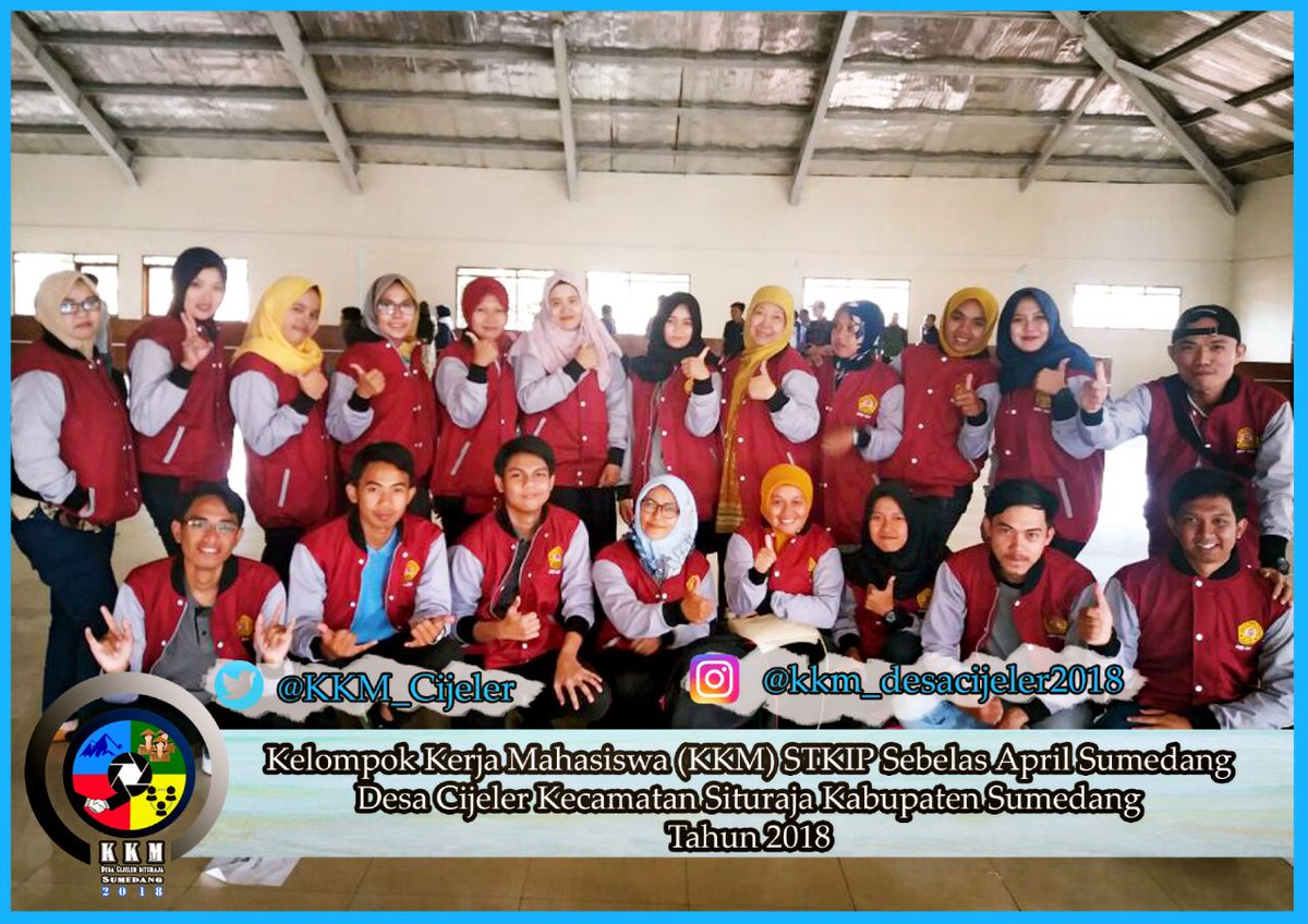 KKM_Cijeler's tweet photo. Perkenalan peserta kkm sama pengurus desa ...
#Latepost
#KKMCijeler
#2018Hitz
@stkip11april https://t.co/OUIcOoVQ4A