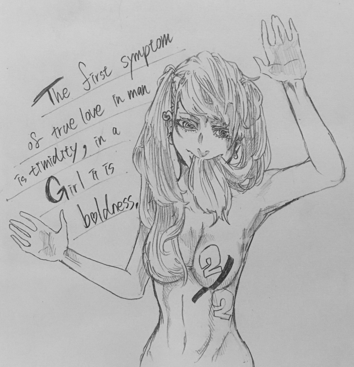ダイタンにイキロ
#落書き
#ツインテールの日 