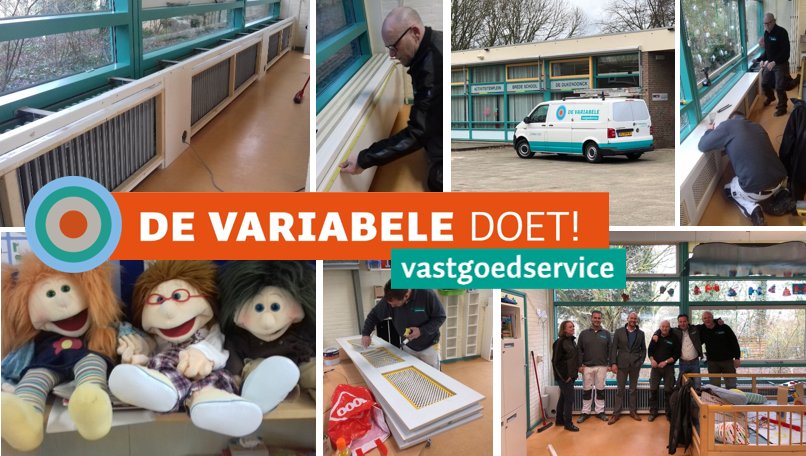 DeVariabele's tweet image. Bij @StichtingLiz zijn de werkzaamheden voor #DeVariabeleDoet! bijna klaar. Stevige radiatorombouw om lekker te hangen, veel plezier ermee!