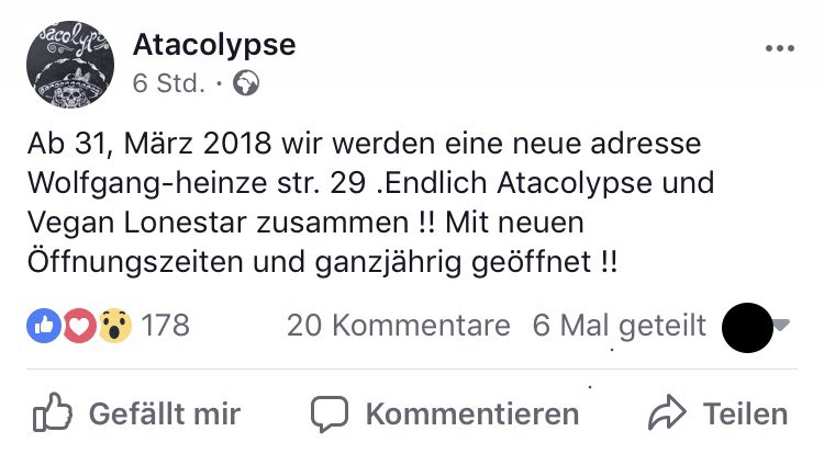 wonnekiez's tweet photo. Sie lebt, die #Atacolypse lebt! Save the date. Whoop!
#leipzig #connewitz https://t.co/XWVIiTSQrm