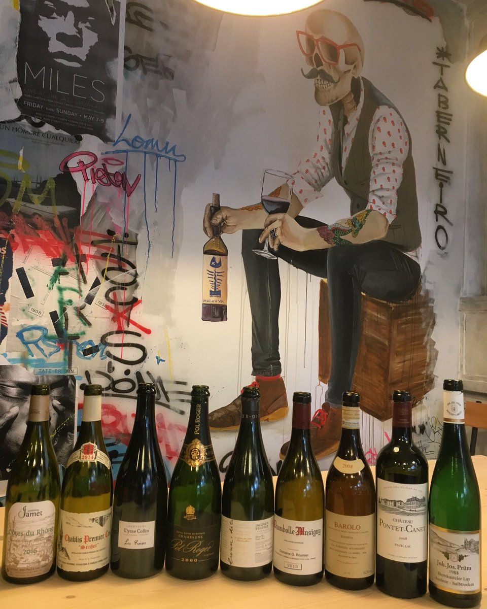 Grandes vinos... #jamet #dauvissat #ulyssecollin @PolRogerEpernay #selosse #accomasso #roumier #pontetcanet #johjosprum @MalauvaVigo #sommlife #winemoments