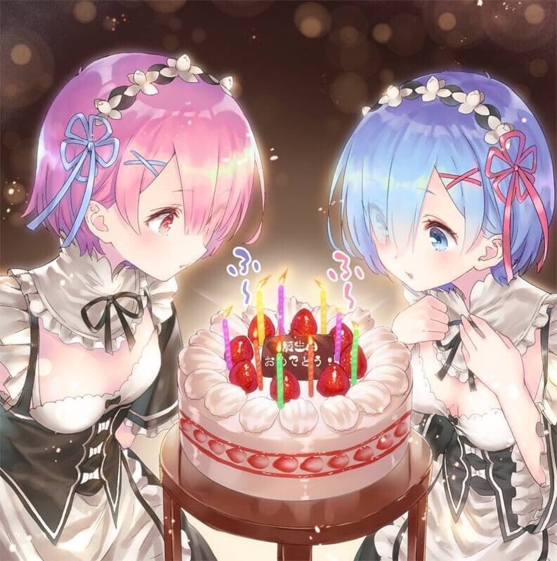 rizero_zuki's tweet photo. レムりん、ラムちー誕生日おめでとう！！🎂🎂
#レムラム生誕祭2018 
#2月2日はレムとラムの誕生日 
#2月2日までに202RT目指す 
#twitter上にいるレム好き全員と繋がりたい 
#ラム好きと繋がりたい 
#リゼロ好きな人はRT https://t.co/ud9owEWd1t