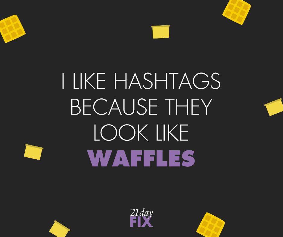 Fix approved, waffles of course 😉 . #TGIF #21DayFix