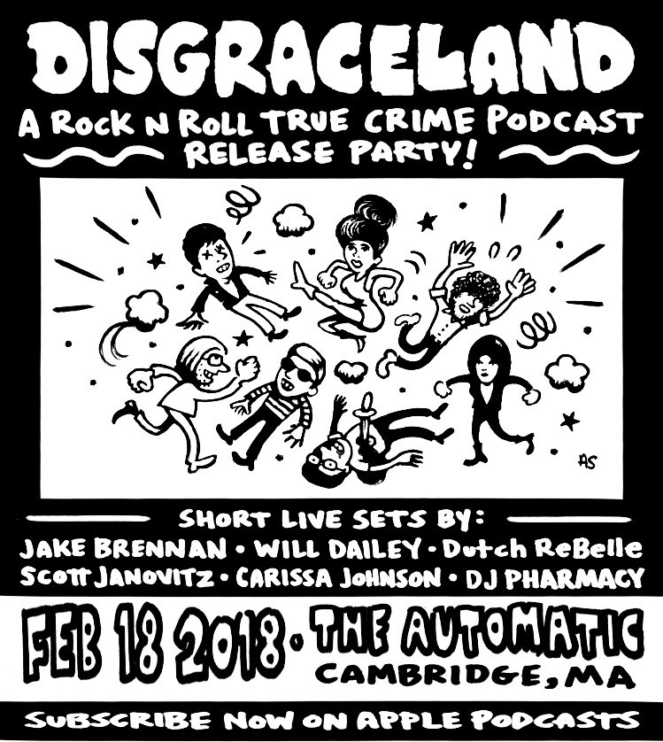 TheAutomaticBar's tweet photo. FEB 18th • Release party for Disgraceland Podcast • DJ • Live tunes • GUARANTEED FUN https://t.co/eOxXmfthiZ