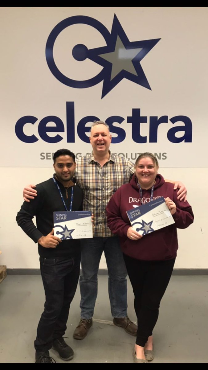 Big congratulations to our January Shining Stars: Amar from our Field Team and Rhianne from the Project Team! #Craftsmanship #Comprehensive