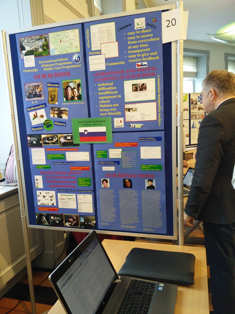 tanjavec's tweet photo. Špela in Urška represent their excellent work in #ATS2020 #ATS2020finalconference @zrss_si https://t.co/llv3H3VwGm