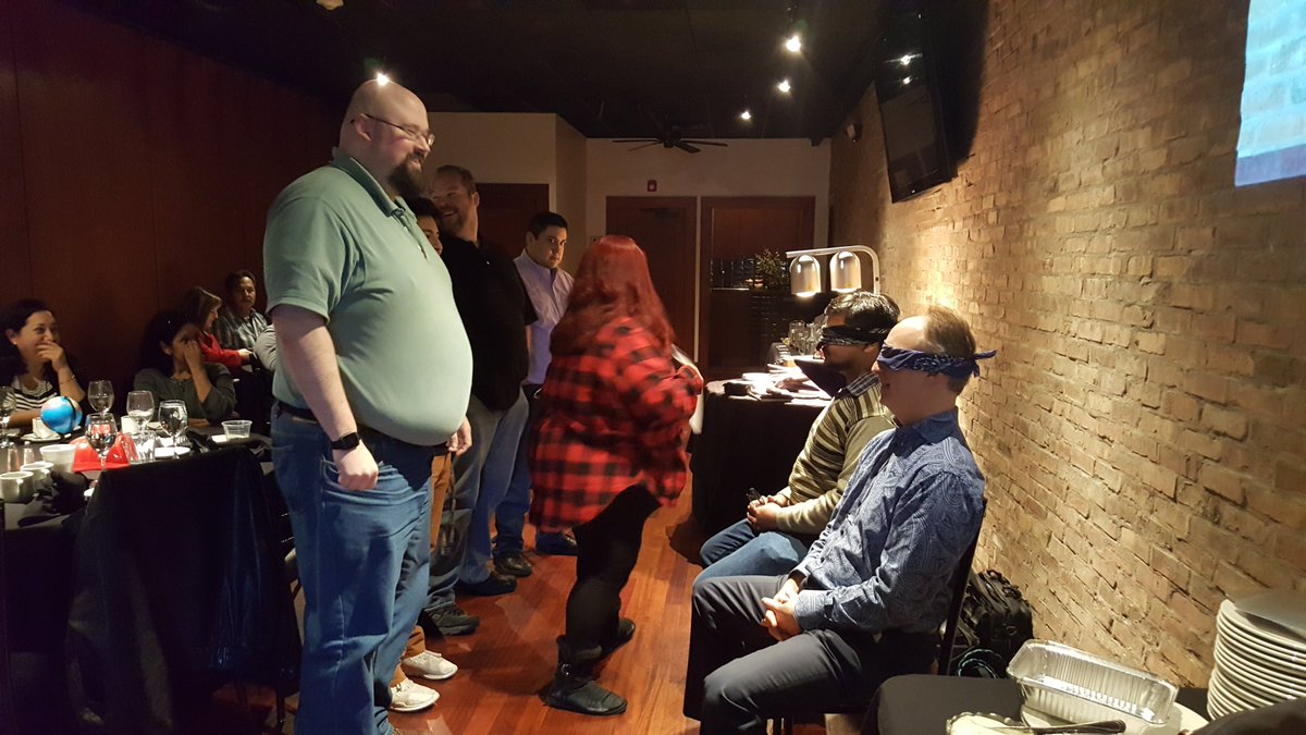 Zookbinders's tweet photo. Better late than never! Zookbinder's annual Holiday party was a blast! The party was filled with laughter, games, awards and smiles.
#Zookbinders #HighQualityWeddingAlbums #CompanyParty https://t.co/LqL2oSuMAK