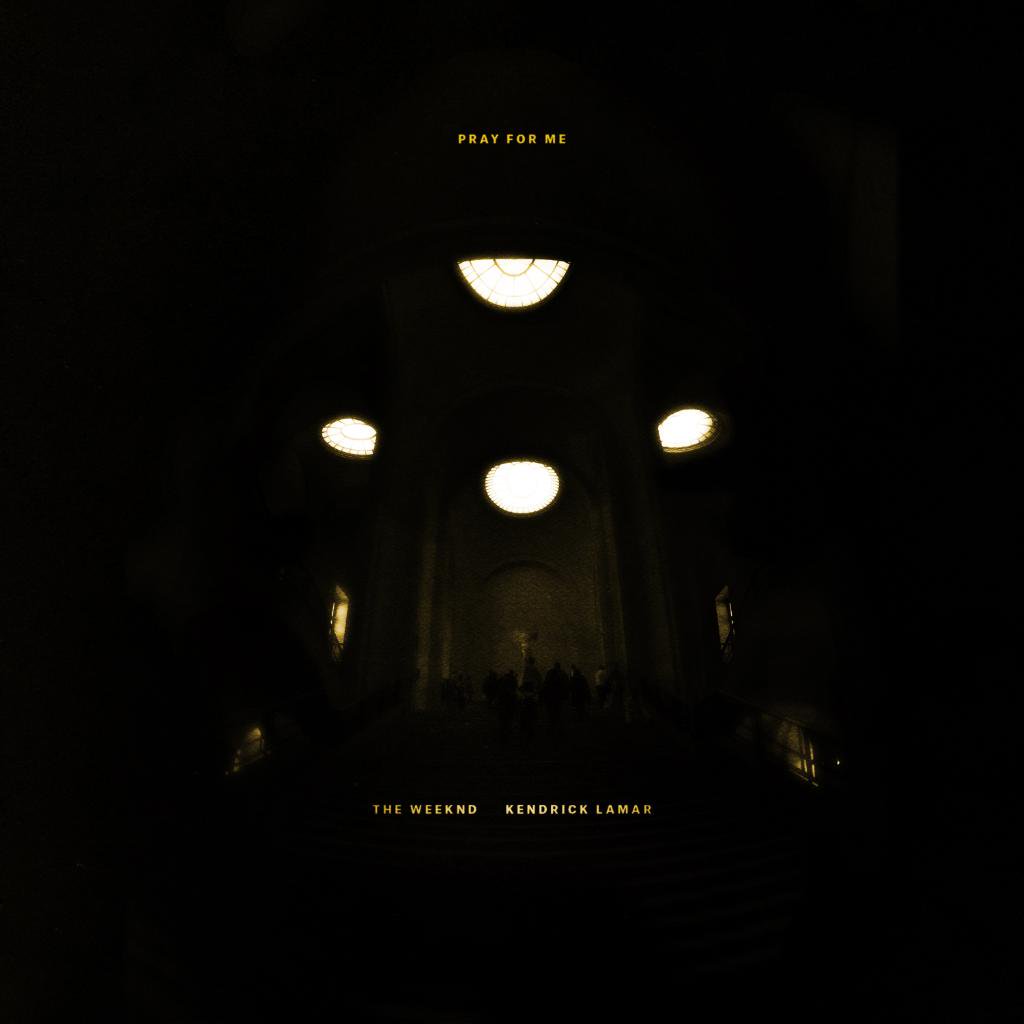 Marvel's tweet photo. Check out the new single “Pray For Me” by @KendrickLamar and @TheWeeknd from Black Panther: The Album. Music from and inspired by the film:  https://t.co/3zYB81Uja7 https://t.co/YRJcgkDJqV