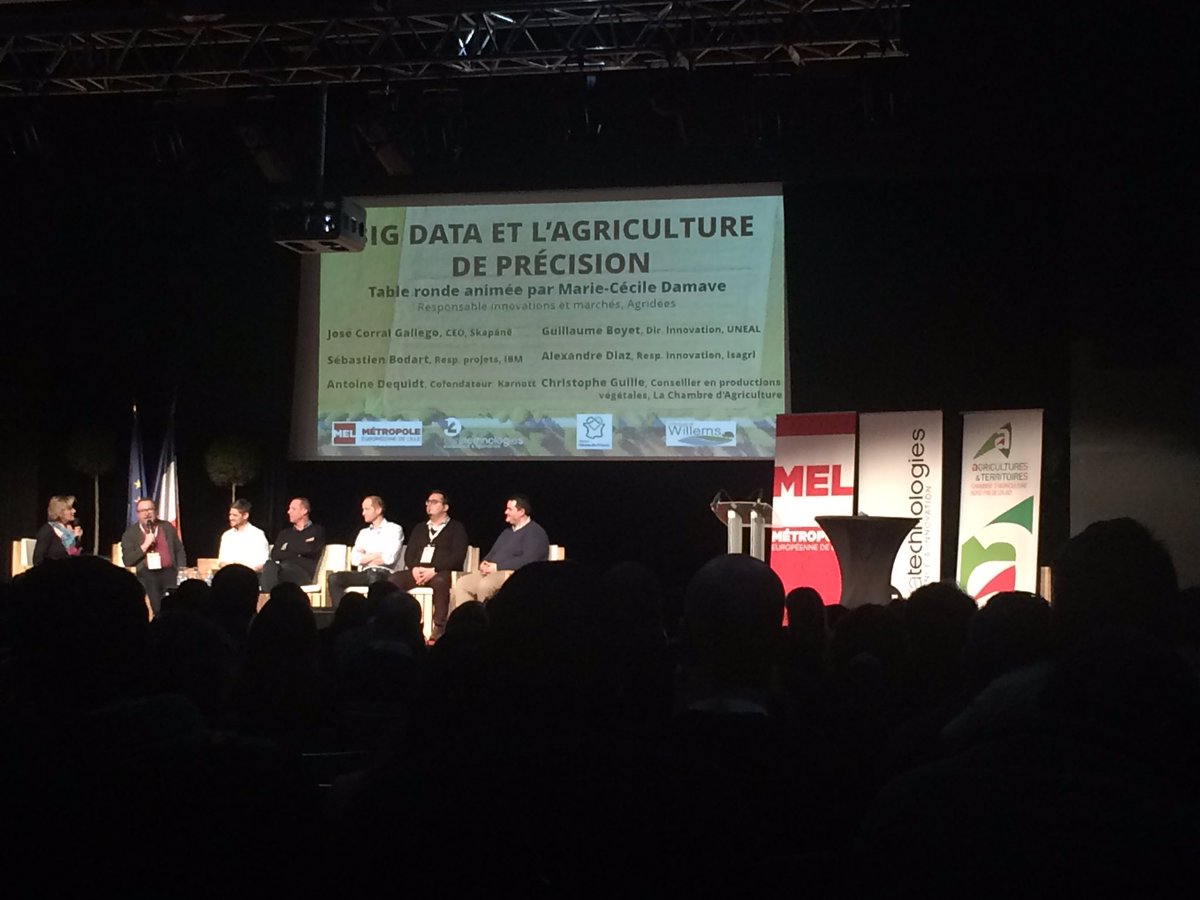 roy_florentin_'s tweet photo. Table ronde sur le #BigData et l'agriculture de précision où comment connaître parfaitement son exploitation #InnovAgTech #Willems #MBADMB https://t.co/MiirQz8IqJ