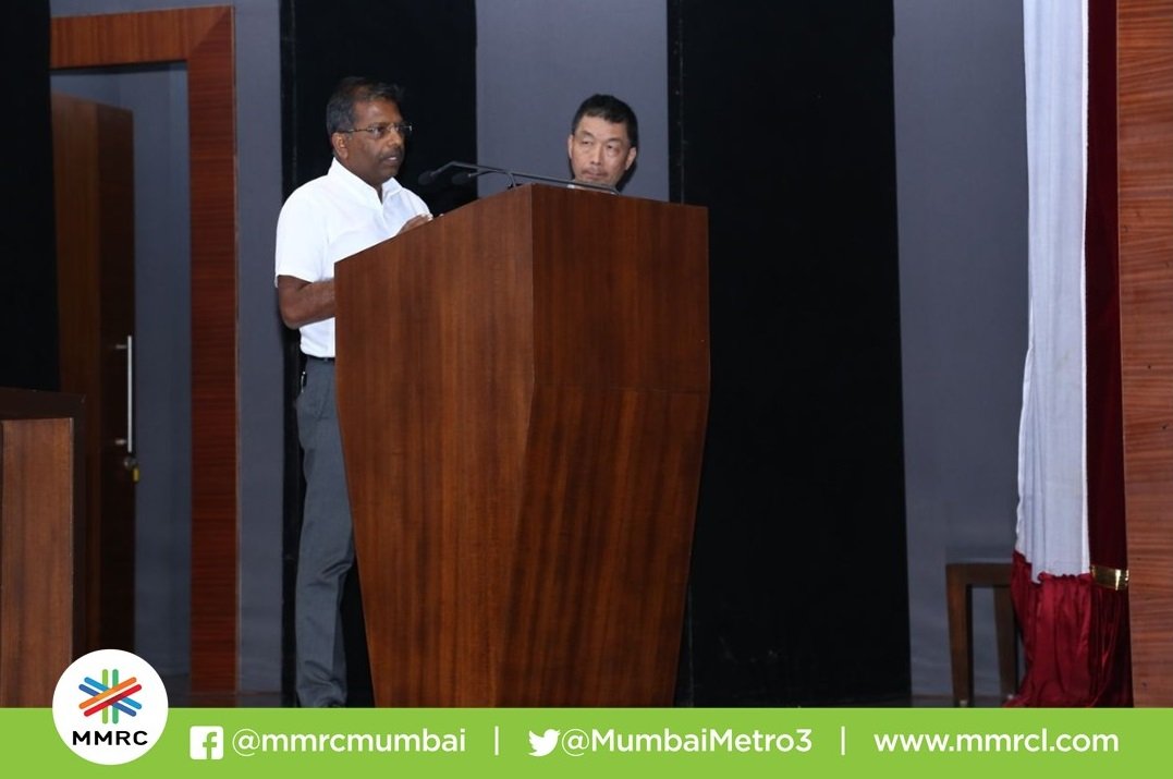 MumbaiMetro3's tweet photo. MMRC,General Consultants- Maple and Contractors conducted their 3rd workshop on safety, instrumentation and monitoring of buildings along the #MumbaiLifeLine3 alignment #SafetyFirst https://t.co/wX0bDJRo3s