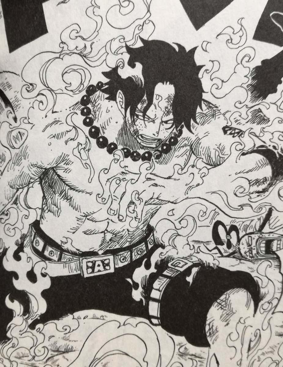 One Pieceが大好きな神木 スーパーカミキカンデ On Twitter 似てますよねー 原作ではネックレスはエースとダダンで塗り方が違うので カラー版だと何故か同じなんですけど 同じものではないと思われます でもダダンに影響されてるのは濃厚