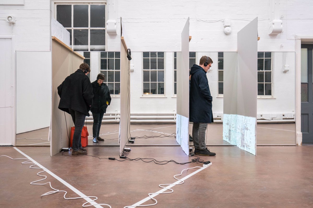WeArePrimary's tweet photo. Open today and tomorrow, 12-6pm
Sophie Jung
'Thusly'
https://t.co/49Uk4LQniI
#SophieJung #Thusly #ObjectPerformance #AnimatedCubicles https://t.co/6gGH9lnhLm